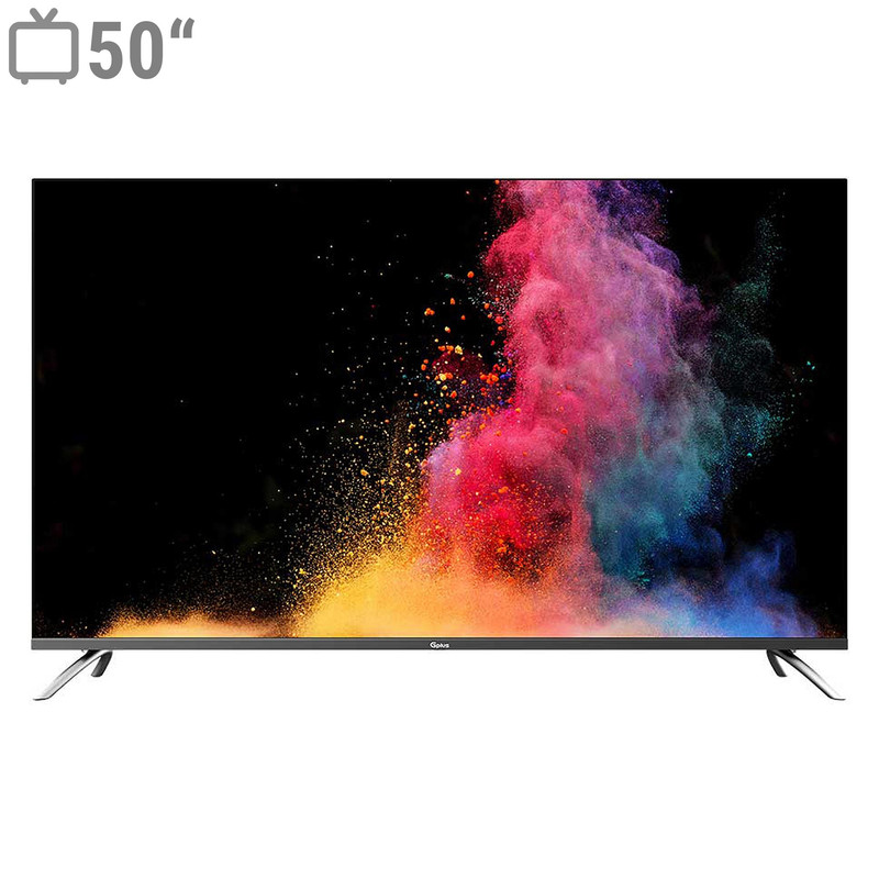 تلویزیون ال ای دی هوشمند جی پلاس مدل GTV-50RU764S سایز تلویزیون ال ای دی هوشمند جی پلاس مدل GTV-50RU764S سایز