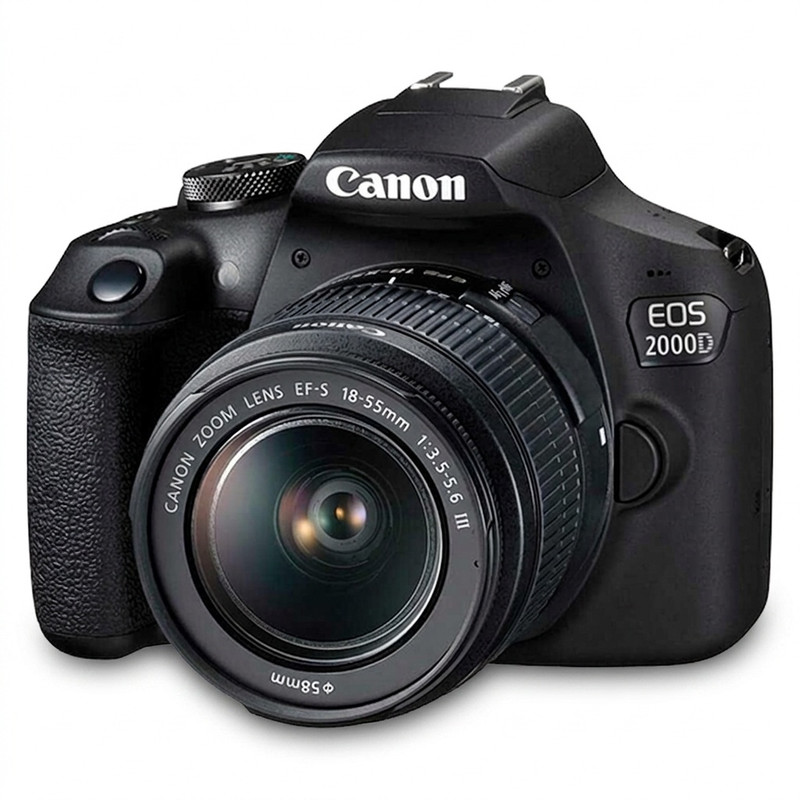 دوربین دیجیتال کانن مدل EOS 2000D به همراه لنز 18-55 دوربین دیجیتال کانن مدل EOS 2000D به همراه لنز 18-55