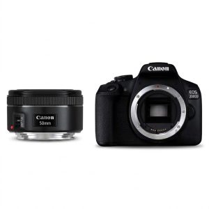 دوربین دیجیتال کانن مدل EOS 2000D به همراه لنز 50