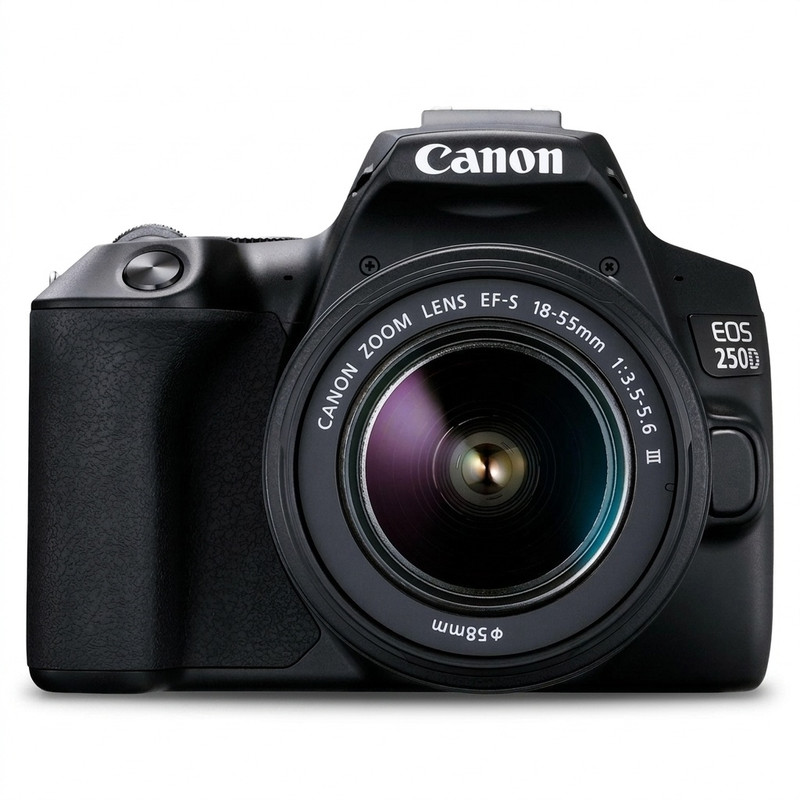دوربین دیجیتال کانن مدل EOS 250D به همراه لنز 18-55 دوربین دیجیتال کانن مدل EOS 250D به همراه لنز 18-55