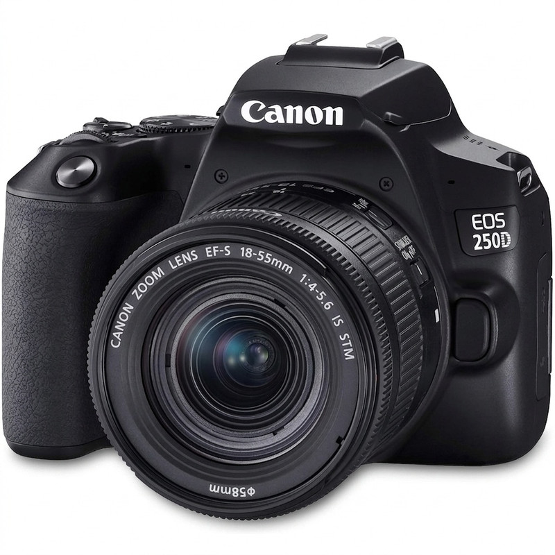 دوربین دیجیتال کانن مدل EOS 250D به همراه لنز 55-18 دوربین دیجیتال کانن مدل EOS 250D به همراه لنز 55-18