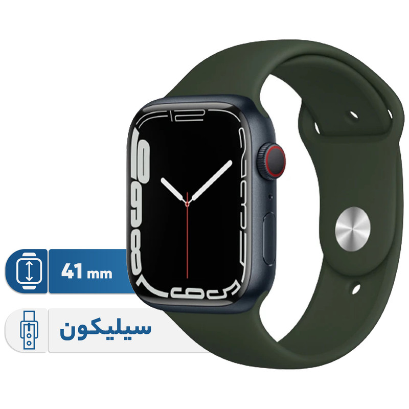 ساعت هوشمند اپل واچ سری 7 مدل 41mm Aluminum Case ساعت هوشمند اپل واچ سری 7 مدل 41mm Aluminum Case