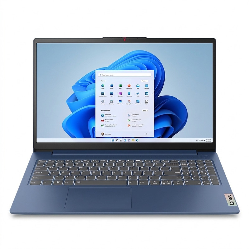 لپ تاپ 15.6 اینچی لنوو مدل Ideapad slim 3 15AMN8-R5 7520U-16GB LPDDR5 5500MHz-512GB SSD-FHD IPS لپ تاپ 15.6 اینچی لنوو مدل Ideapad slim 3 15AMN8-R5 7520U-16GB LPDDR5 5500MHz-512GB SSD-FHD IPS