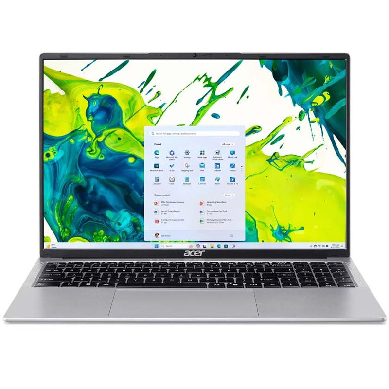 لپ تاپ 16 اینچی ایسر مدل Aspire Lite AL16-54P-39U1-i3 1305U-8GB DDR5 4800MHz-1TB SSD-IPS - کاستوم شده لپ تاپ 16 اینچی ایسر مدل Aspire Lite AL16-54P-39U1-i3 1305U-8GB DDR5 4800MHz-1TB SSD-IPS - کاستوم شده