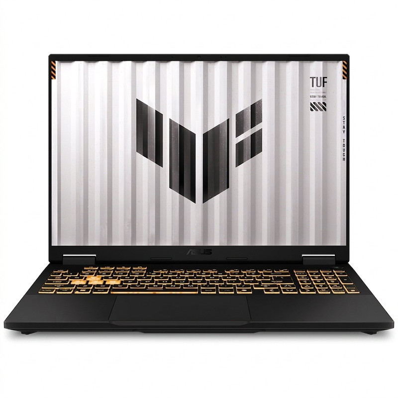 لپ تاپ 16 اینچی ایسوس مدل TUF Gaming F16 FX608JMR-F16I75060-i7 14650HX-RTX5060 8GB-32GB DDR5 5600MHz-1TB SSD-FHD 165Hz-W لپ تاپ 16 اینچی ایسوس مدل TUF Gaming F16 FX608JMR-F16I75060-i7 14650HX-RTX5060 8GB-32GB DDR5 5600MHz-1TB SSD-FHD 165Hz-W