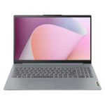 لپتاپ لنوو مدل IdeaPad Slim 3 15ABR8 با پردازنده Ryzen 7-7730U، رم DDR4 8GB با فرکانس 3200MHz، حافظه SSD با ظرفیت 512GB، نمایشگر 15.6 اینچ IPS با وضوح Full HD