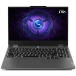 لپ‌تاپ لنوو مدل LOQ 15IRX9 با پردازنده Core i7-13650HX و گرافیک RTX4050 6GB، رم DDR5 16GB با فرکانس 4800MHz، حافظه SSD با ظرفیت 512GB، نمایشگر 15.6 اینچ IPS با وضوح FHD و نرخ به‌روزرسانی 144 هرتز، دارای نور پس‌زمینه کیبورد