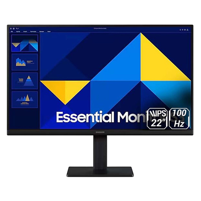 مانیتور 22 اینچ سامسونگ مدل Essential S3 S30GD LS22D300GAMXUE مانیتور 22 اینچ سامسونگ مدل Essential S3 S30GD LS22D300GAMXUE