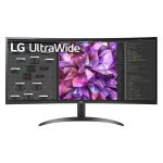 مانیتور خمیده 34 اینچ ال جی مدل 34WQ60C-B با وضوح