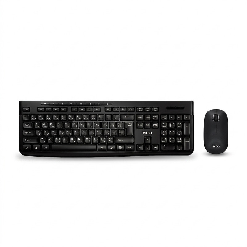 ماوس و کیبورد بی سیم تسکو مدل TKM 7027W ماوس و کیبورد بی سیم تسکو مدل TKM 7027W