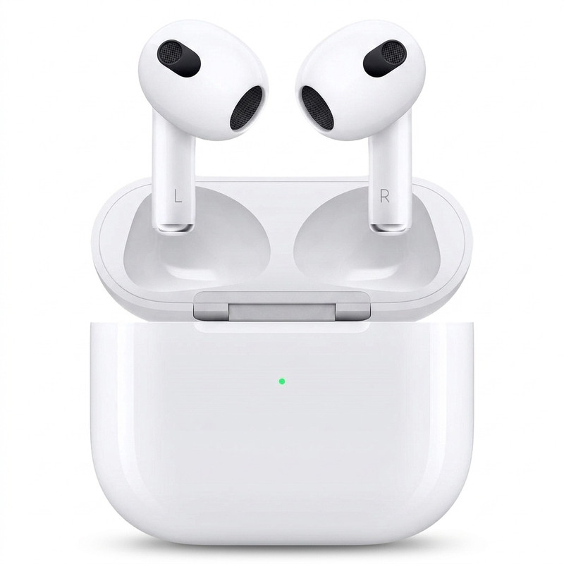 هدفون بلوتوثی اپل مدل AirPods 3 Wireless Charging هدفون بلوتوثی اپل مدل AirPods 3 Wireless Charging