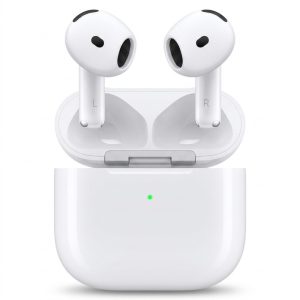 هدفون بلوتوثی اپل مدل AirPods 4 دارای نویز کنسلینگ، درگاه