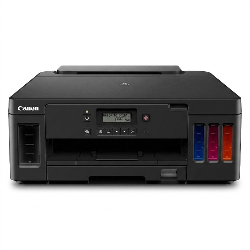 پرینتر جوهرافشان رنگی تککاره کانن مدل PIXMA G5040 با اتصال پرینتر جوهرافشان رنگی تککاره کانن مدل PIXMA G5040 با اتصال