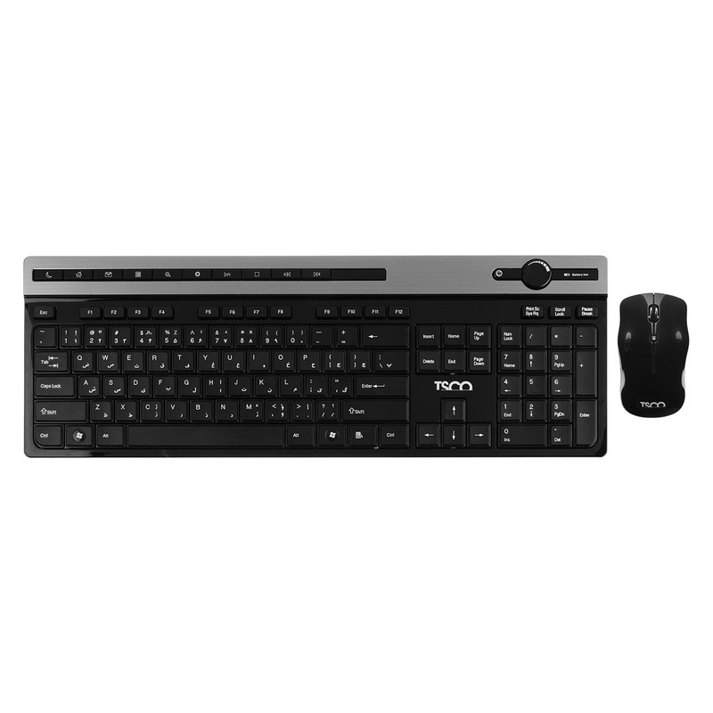 کیبورد بی سیم تسکو مدل TKM7106W همراه با موس بیسیم کیبورد بی سیم تسکو مدل TKM7106W همراه با موس بیسیم