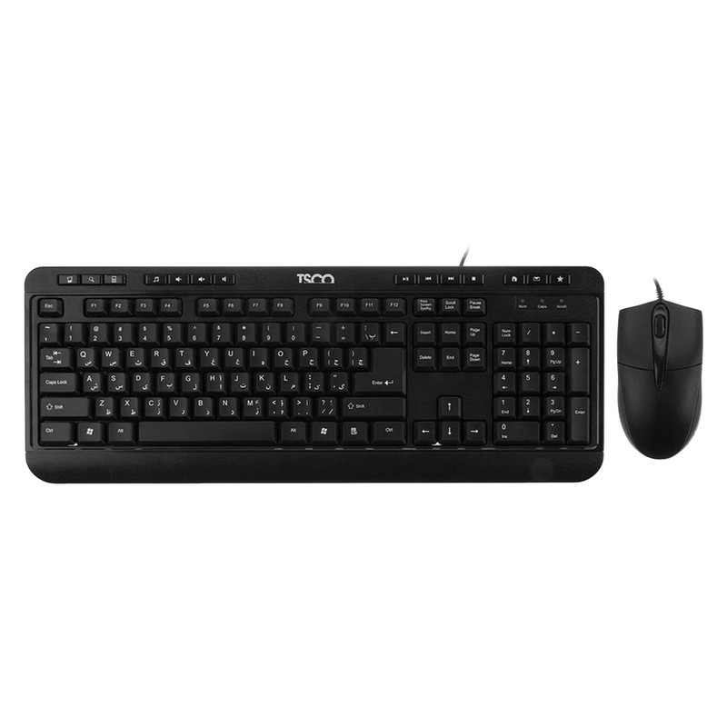 کیبورد و ماوس تسکو مدل TKM 8052 با حروف فارسی کیبورد و ماوس تسکو مدل TKM 8052 با حروف فارسی