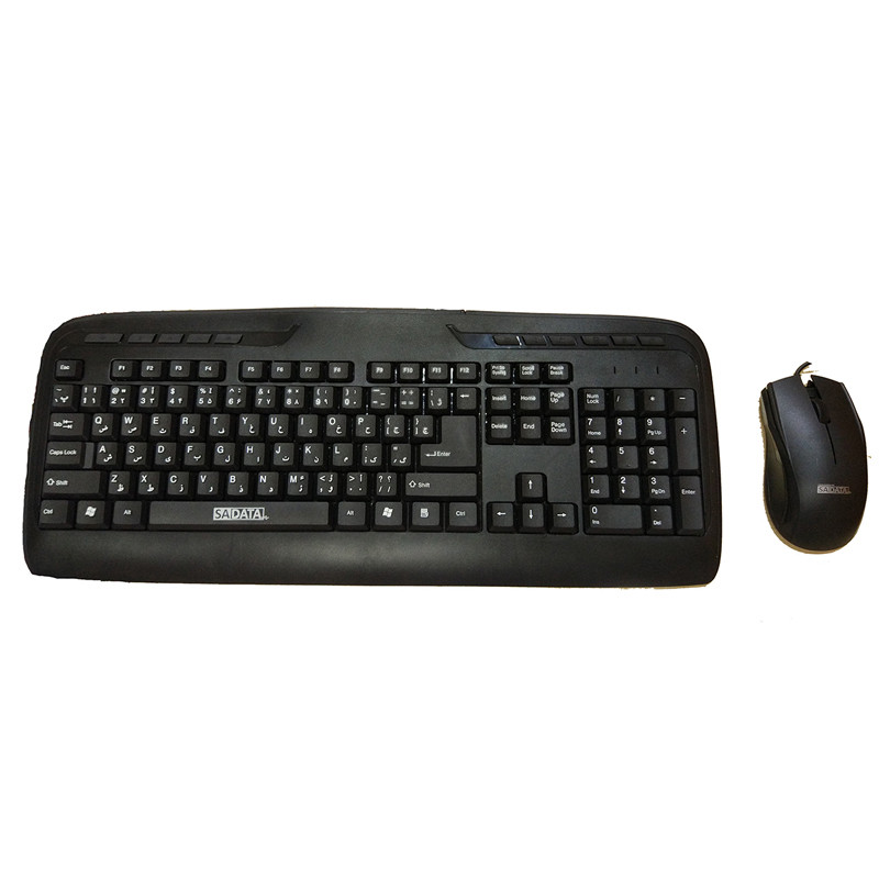 کیبورد و ماوس سادیتا مدل SKM-1554 با حروف فارسی کیبورد و ماوس سادیتا مدل SKM-1554 با حروف فارسی