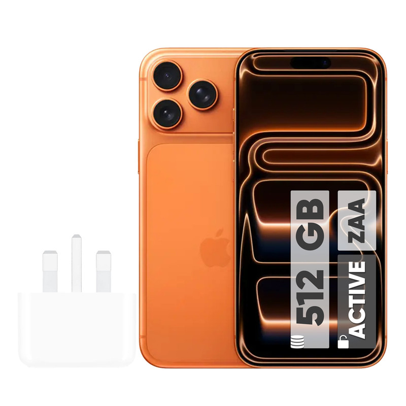 گوشی موبایل اپل مدل iPhone 17 Pro Max ZAA تک سیم کارت + eSim ظرفیت 512 گیگابایت و رم 12 گیگابایت - اکتیو - به همراه شارژر 20 وات اپل گوشی موبایل اپل مدل iPhone 17 Pro Max ZAA تک سیم کارت + eSim ظرفیت 512 گیگابایت و رم 12 گیگابایت - اکتیو - به همراه شارژر 20 وات اپل