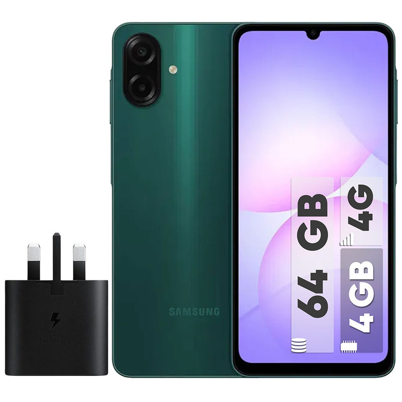 گوشی موبایل سامسونگ مدل Galaxy A07 دو سیم کارت ظرفیت 64 گیگابایت و رم 4 گیگابایت به همراه شارژر 25 وات سامسونگ گوشی موبایل سامسونگ مدل Galaxy A07 دو سیم کارت ظرفیت 64 گیگابایت و رم 4 گیگابایت به همراه شارژر 25 وات سامسونگ