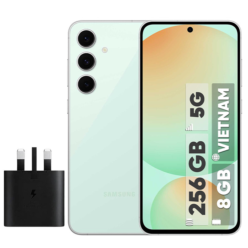 گوشی موبایل سامسونگ مدل S24 FE دو سیم کارت ظرفیت 256 گیگابایت و رم 8 گیگابایت - ویتنام - به همراه شارژر 25 وات سامسونگ گوشی موبایل سامسونگ مدل S24 FE دو سیم کارت ظرفیت 256 گیگابایت و رم 8 گیگابایت - ویتنام - به همراه شارژر 25 وات سامسونگ